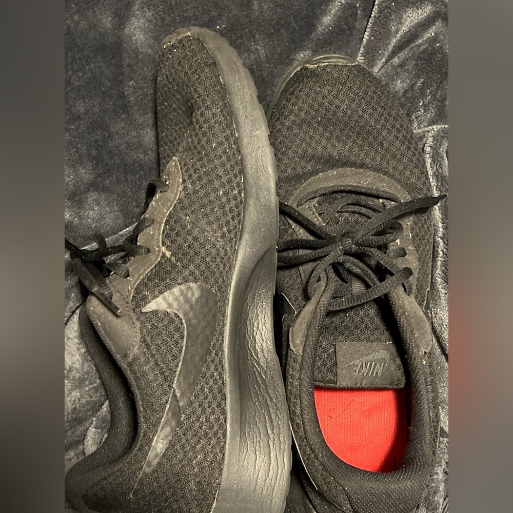 Black sneakers